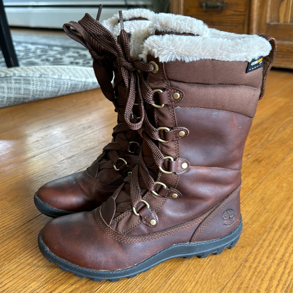 Timberland fleece lined snowboots